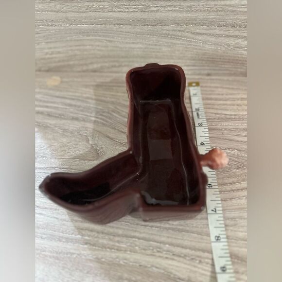 Cowboy boot dish - Picture 6 of 8